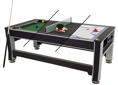 Triumph 3 in 1 Swivel Multi-Game Table