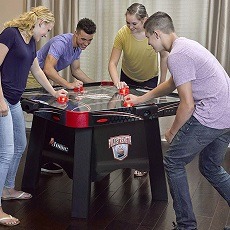 4 person air hockey table