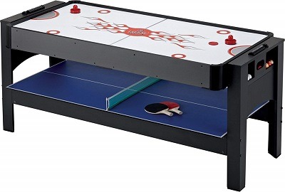 Fat Cat 3 in 1 Pool Table Air Hockey  Ping Pong Multi Table – Flip Game Table