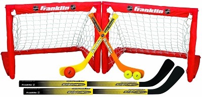 Franklin Sports NHL Mini Hockey Set 2-in-1